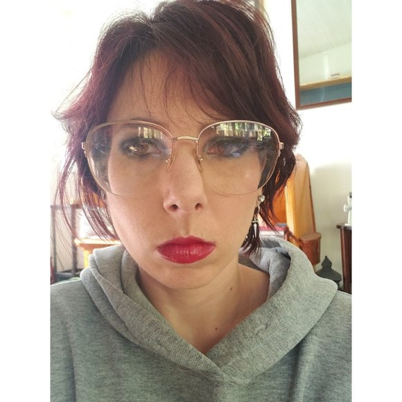 Vintage 80s Wire Frame Glasses - Picture 3 of 3